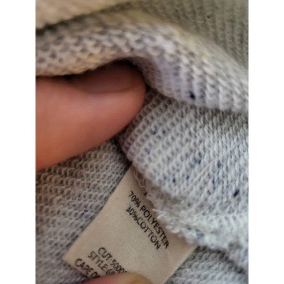 Max Studio Womens Sweatshirt Dress Gray Hooded Drawstring Waist Sleeveless S - Picture 6 of 6